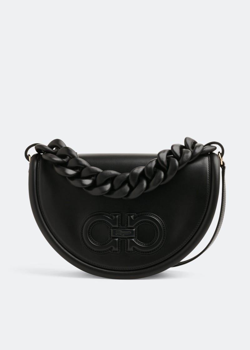 Ferragamo Aura shoulder bag for Women - Black in KSA | Level