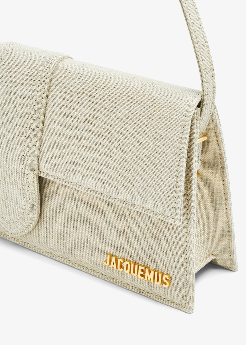 Jacquemus Bambino Long リネン　ベージュ Jacquemus Le Bambino long bag for Women - Beige in Bahrain