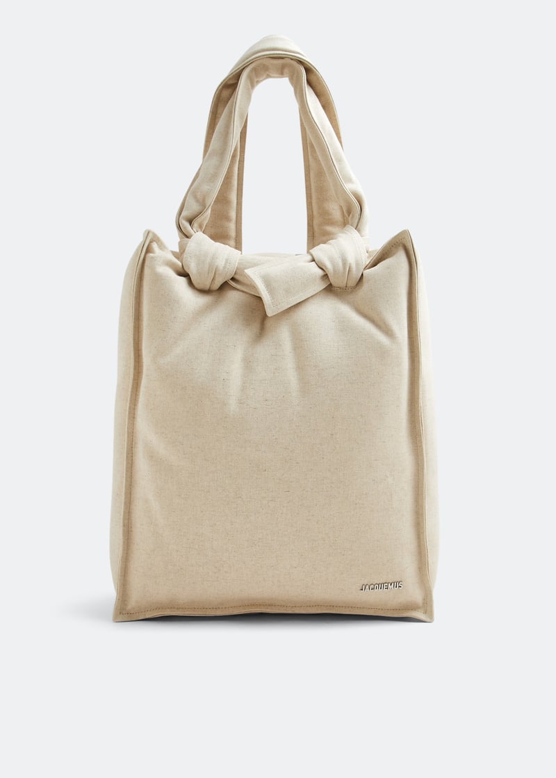 Jacquemus Le Cuscinu bag for Women - Grey in Qatar | Level Shoes