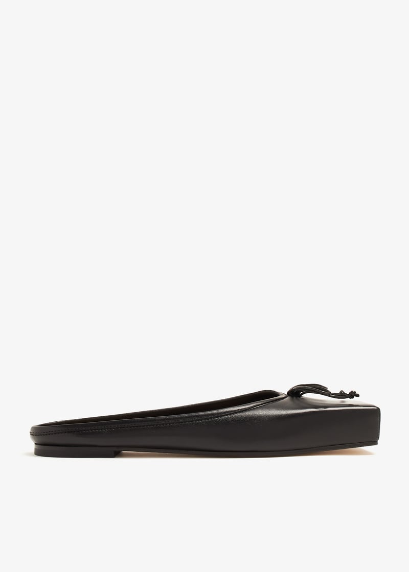 Jacquemus Les plates ballet mules for Women - Black in UAE