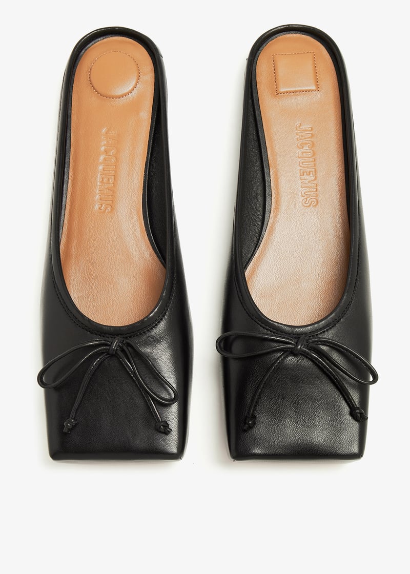 Jacquemus Les plates ballet mules for Women - Black in UAE