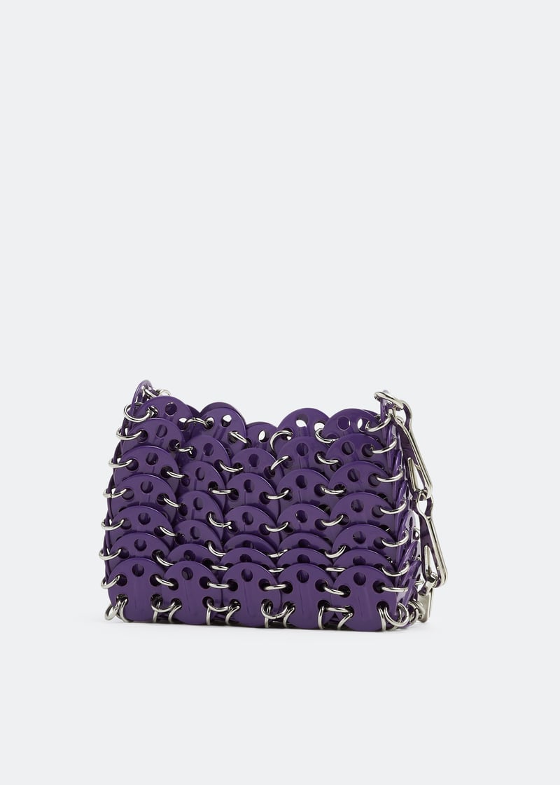 Rabanne Micro 1969 bag for Women - Purple in UAE | Level Shoes