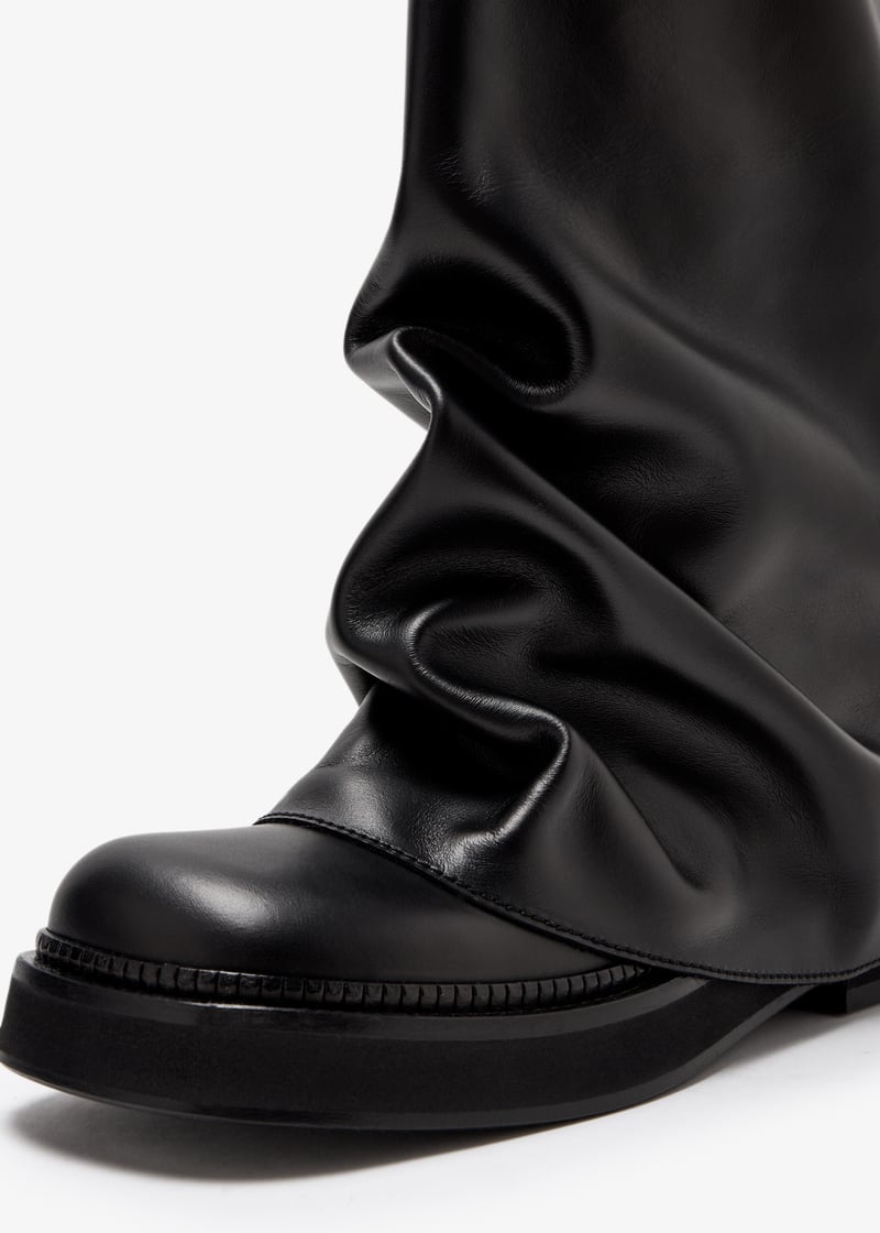 The Attico Robin combat boots for Women - Black in UAE