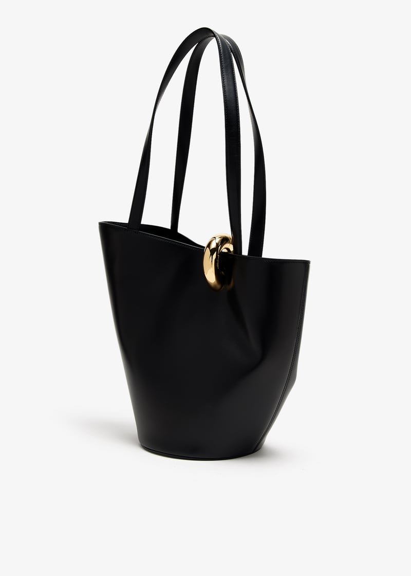 【JACQUEMUS】La Bambola Moyen ハンドバッグ ブラック Jacquemus Le Bambola Moyen bag for Women - Black in UAE