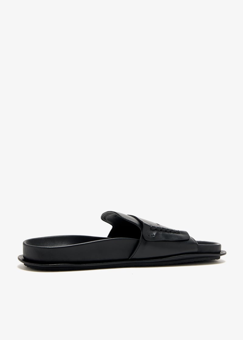 Jacquemus Les Mocassin sandals for Women - Black in Qatar