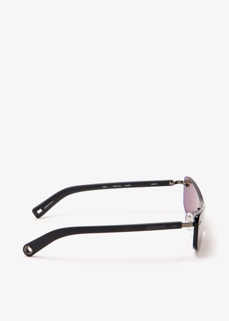 【関税込み】JACQUEMUS グレー Les lunettes Mirada サングラス The Mirada sunglasses by JACQUEMUS | Official website