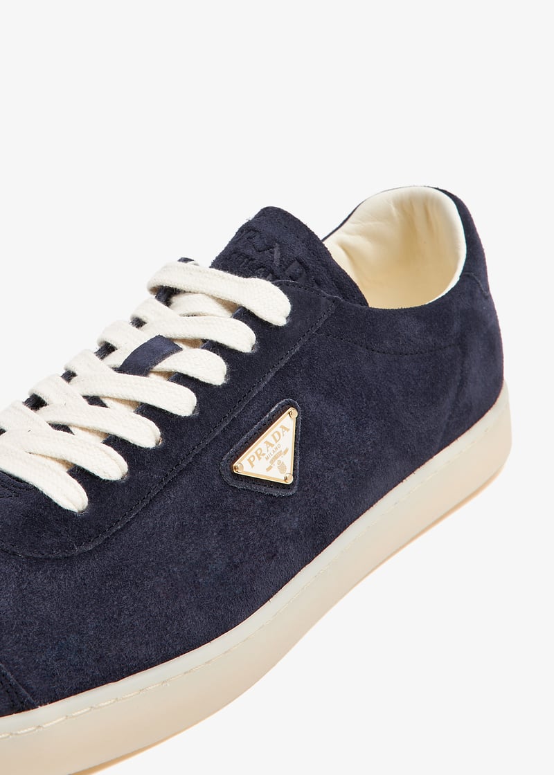 関税込！【PRADA】プラダ Lane Sneaker In Nappa And Suede PRADA | Downtown Suede Low Top Womens Sneakers | Women