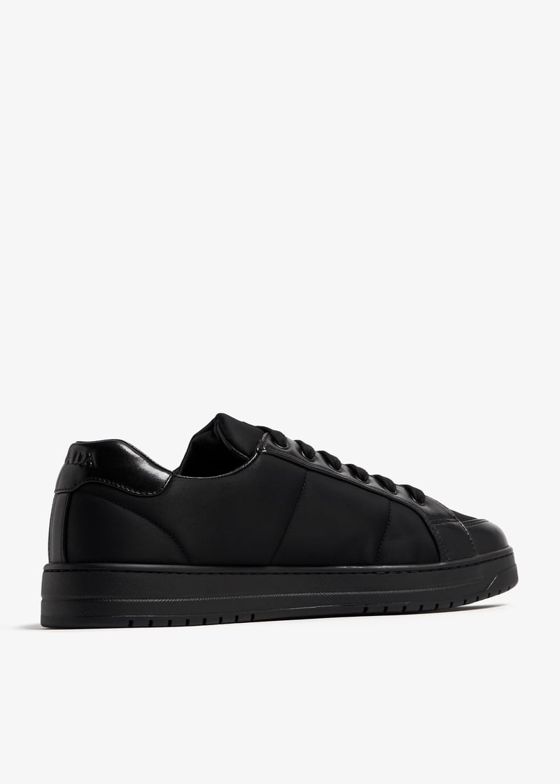 【関税込み】prada Downtown' sneakers Prada - Downtown Bianco & Mango Two-Tone Leather Sneaker