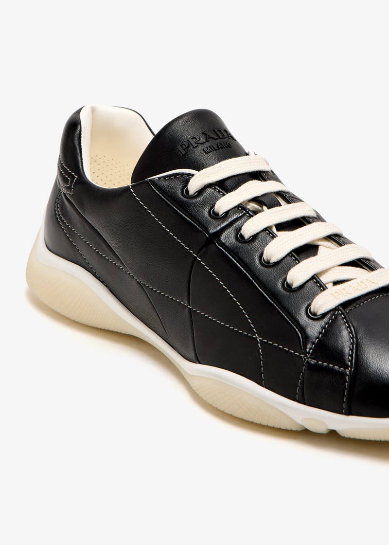 Prada Nappa leather sneakers for Men - Black in UAE | Level