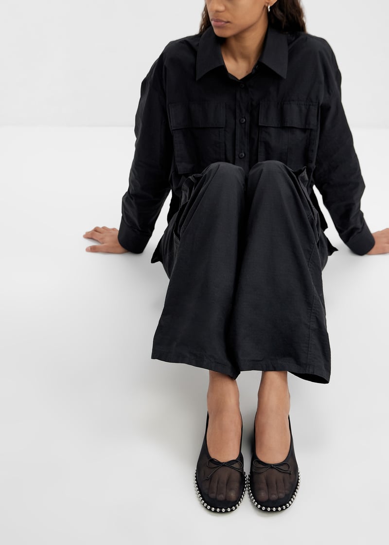 Alexander Wang Lina ballchain flats for Women - Black in UAE