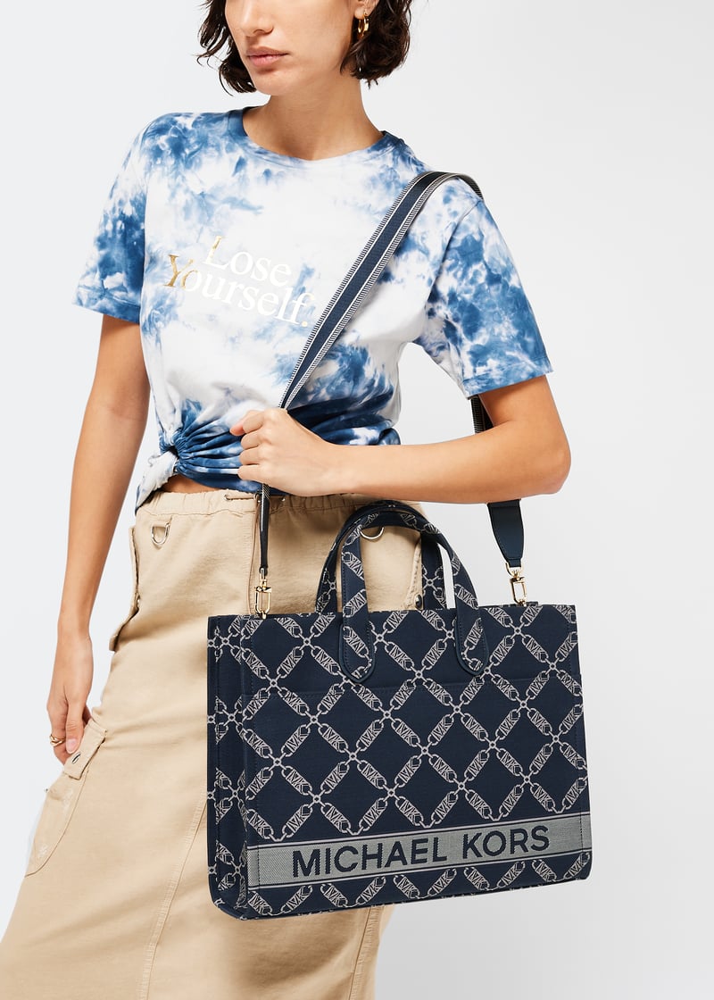 Michael Kors Gigi large tote bag for Women - Blue in UAE
