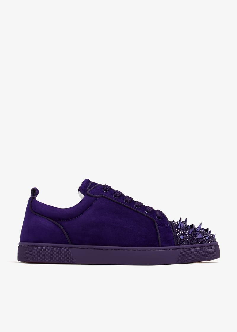 スニーカー CHRISTIAN LOUBOUTIN Men Sneakers Violet 3240078 L430 Christian Louboutin Louis Junior P Pik Pik Strass sneakers