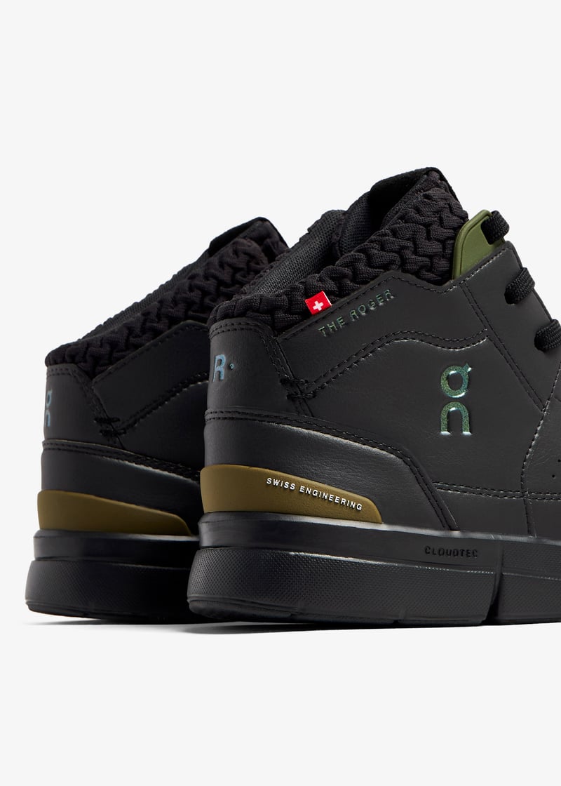 On The Roger Clubhouse Mid Sensa sneakers for Women - Black