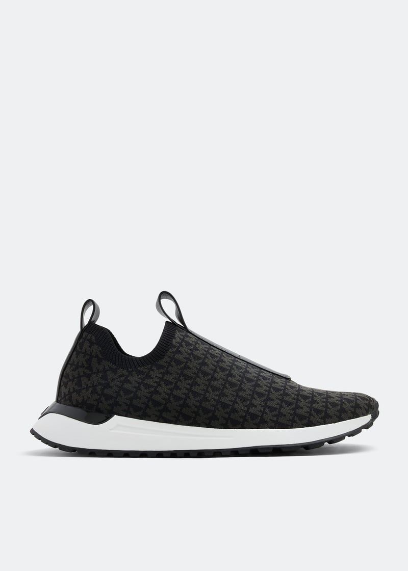 ★Michael Kors★Men's MILES Trainers★Black MICHAEL KORS MILES TRAINER