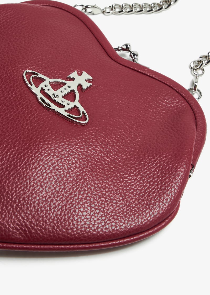 Vivienne Westwood Belle heart frame purse for Women - Red in