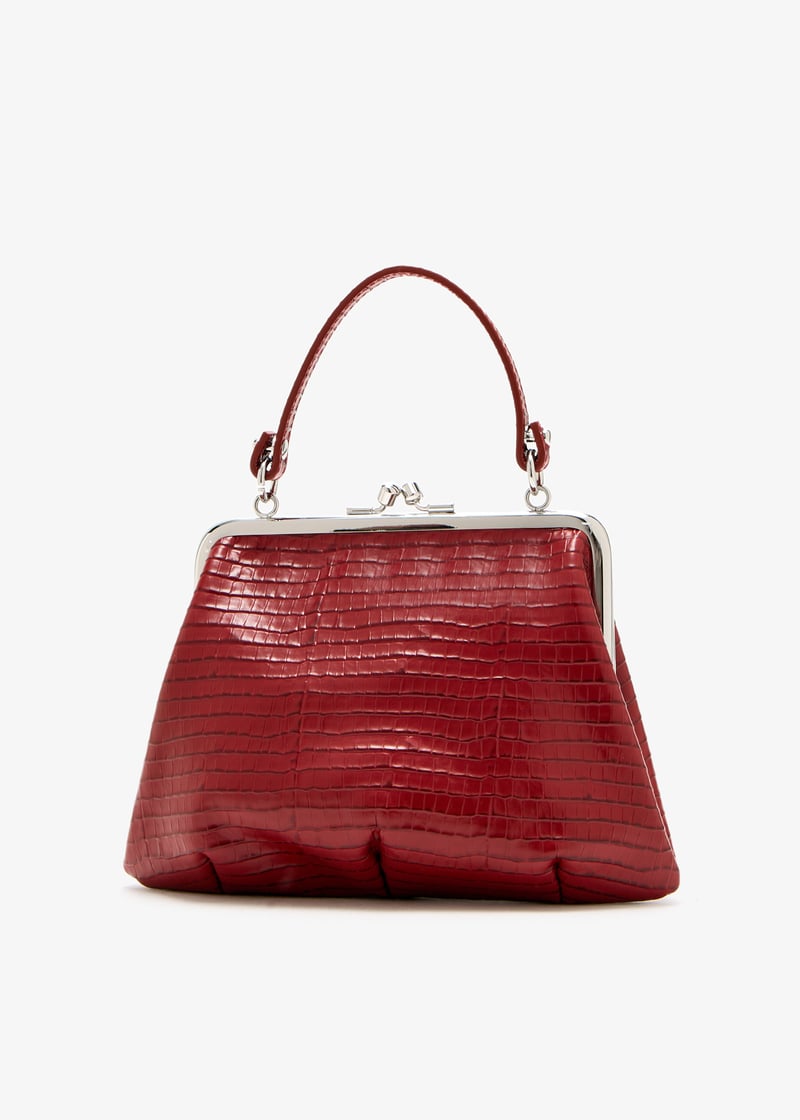 ★Vivienne Westwood★ [Vivienne Westwood] SS25 Bag 4B010006W Granny Frame Purse in BLUE-ORANGE-TARTAN | Vivienne Westwood®