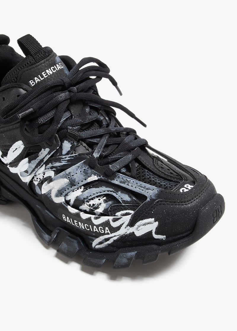 Balenciaga Track Signature sneakers for Women - Black in