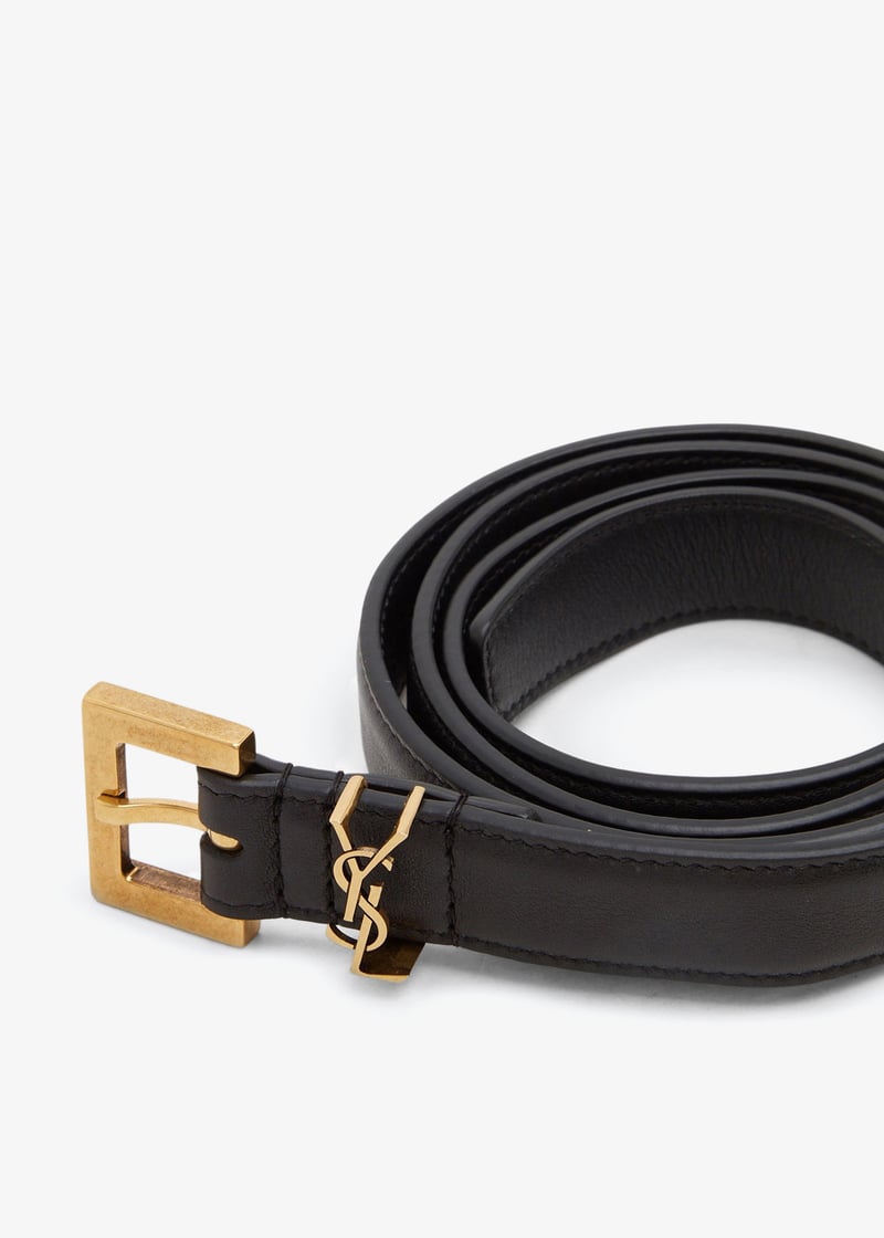 VIP【関税送料無料】希少 Saint Laurent belt Monogram Belt 17558361_54340803_600.jpg