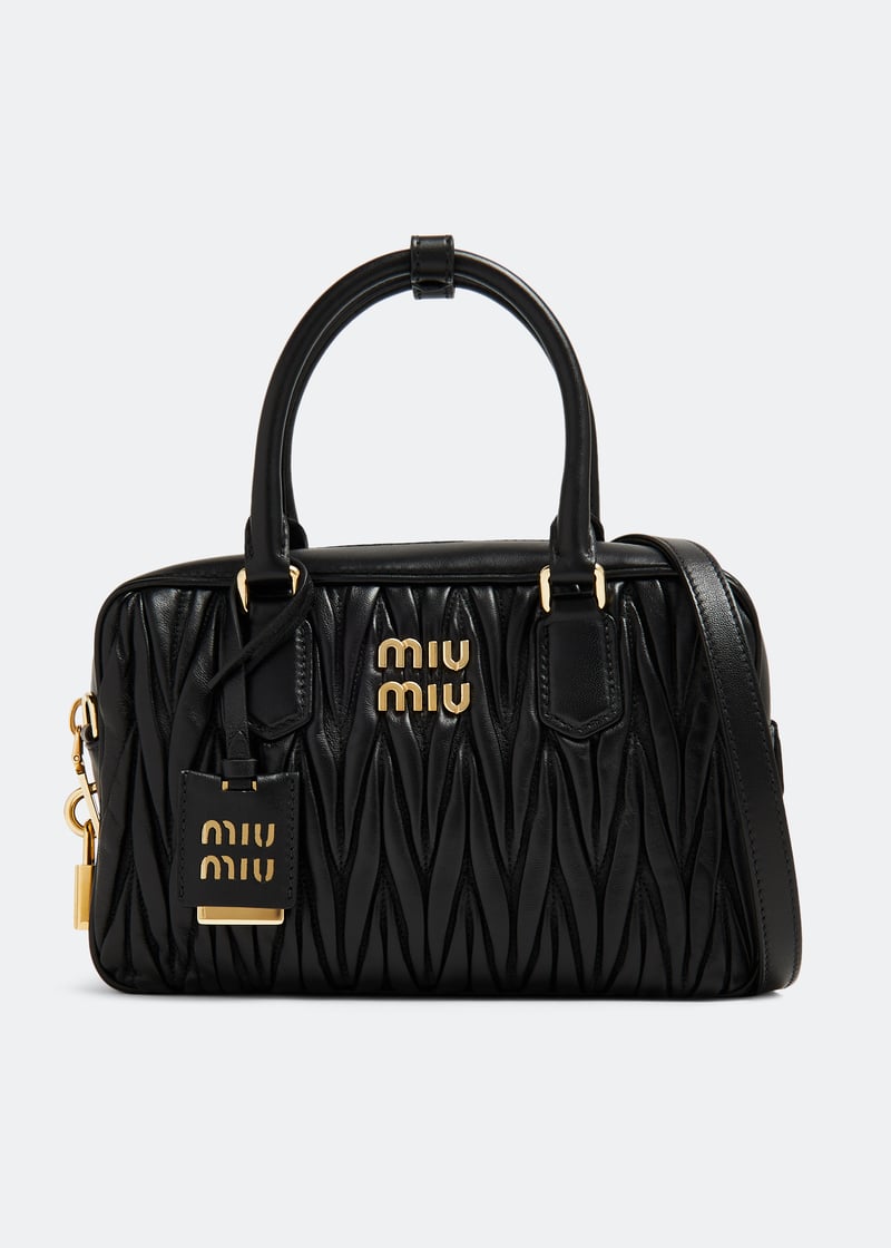Miu Miu Matelassé nappa leather top-handle bag for Women
