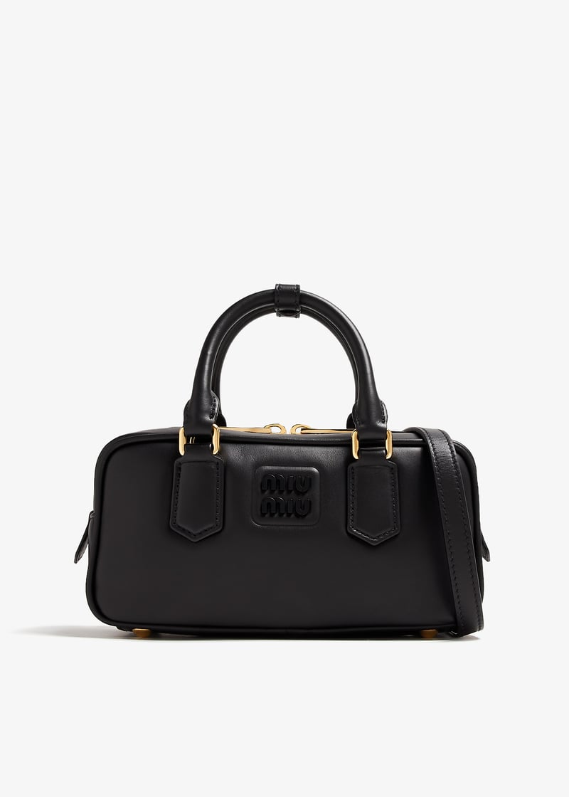 Miu Miu Arcadie leather bag for Women - Black in Kuwait