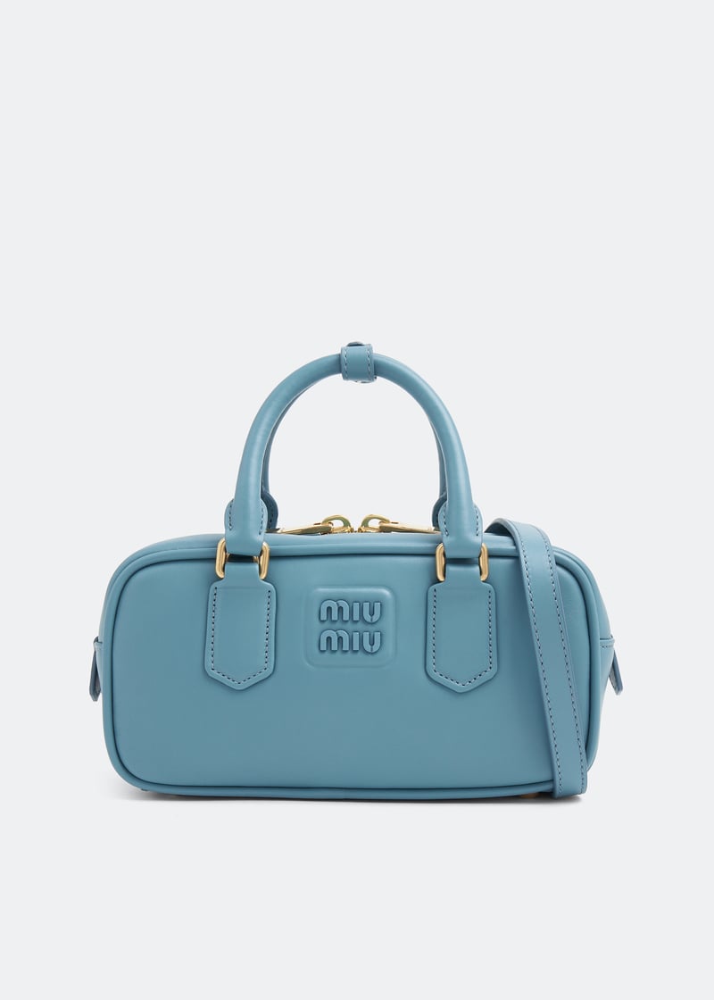 Miu Miu Arcadie leather bag for Women - Blue in UAE | Level