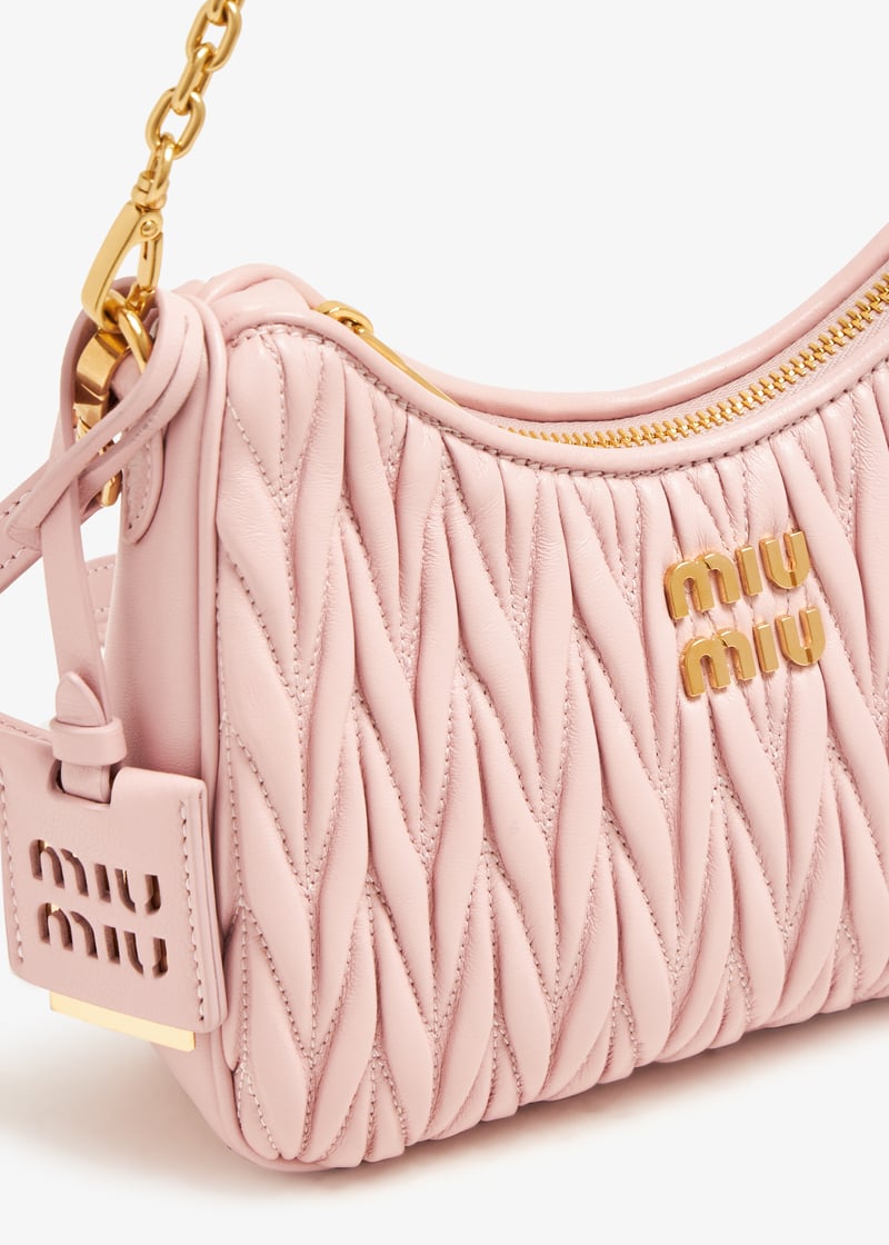 Miu Miu Matelassé shoulder bag for Women - Pink in Qatar