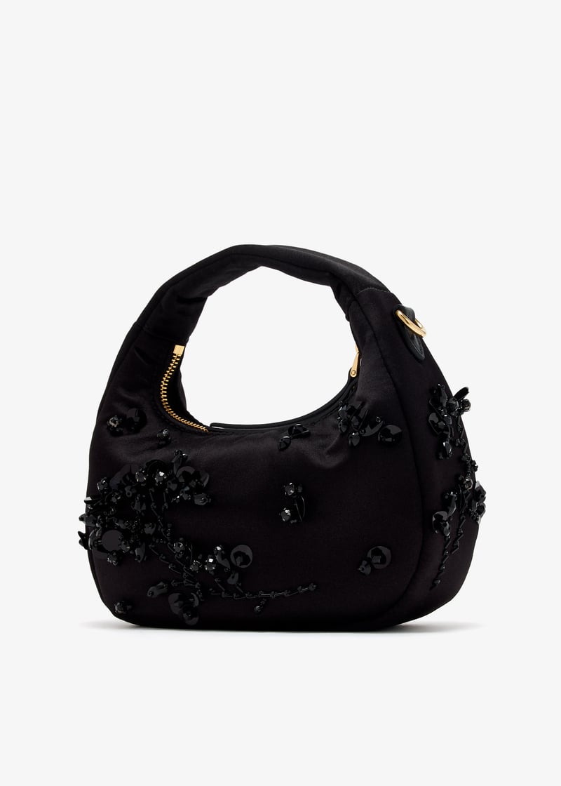 Miu Miu Wander embroidered duchesse mini-bag for Women