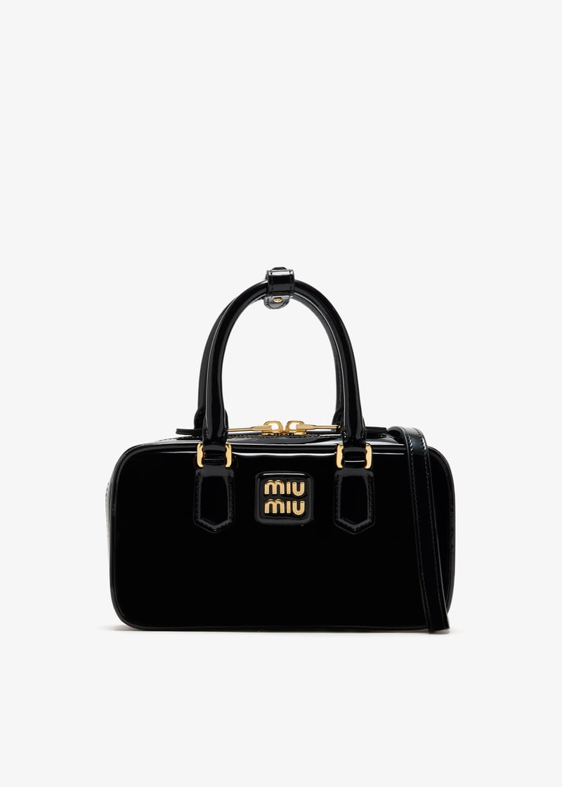 VIP【送料関税込】MIUMIU ARCADE LEATHER HANDBAG Miu Miu 