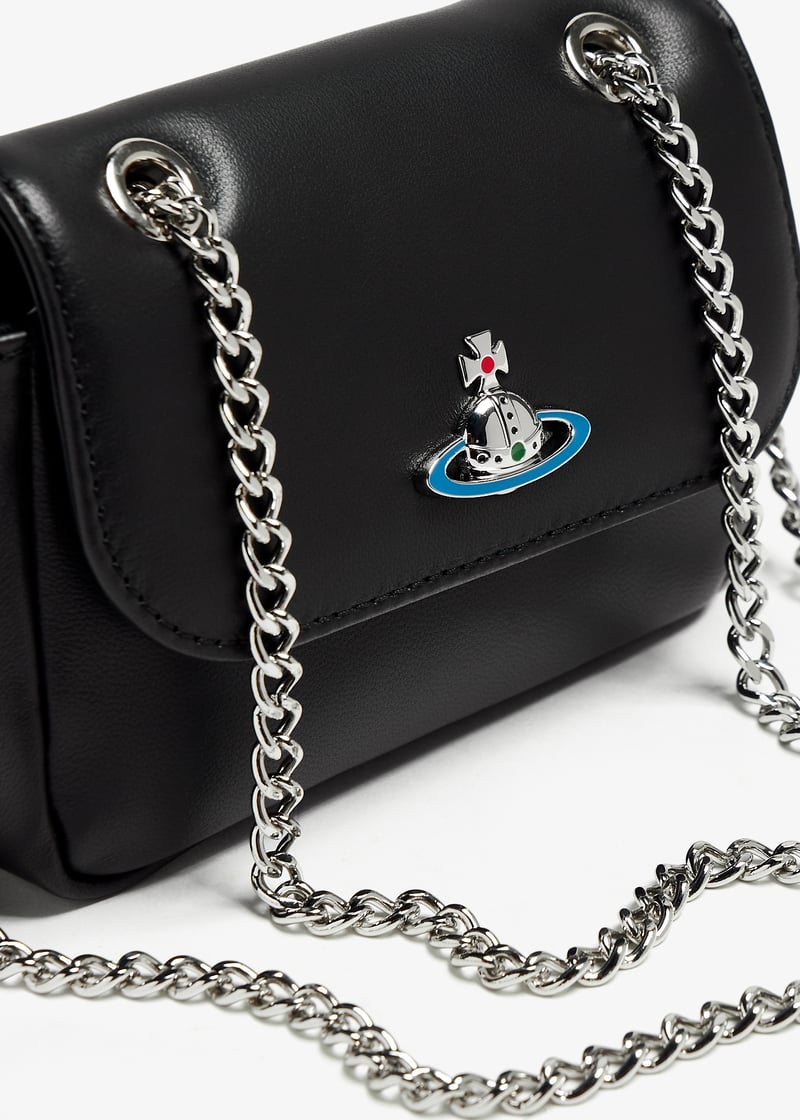 Vivienne Westwood Small chain purse for Women - Black in UAE