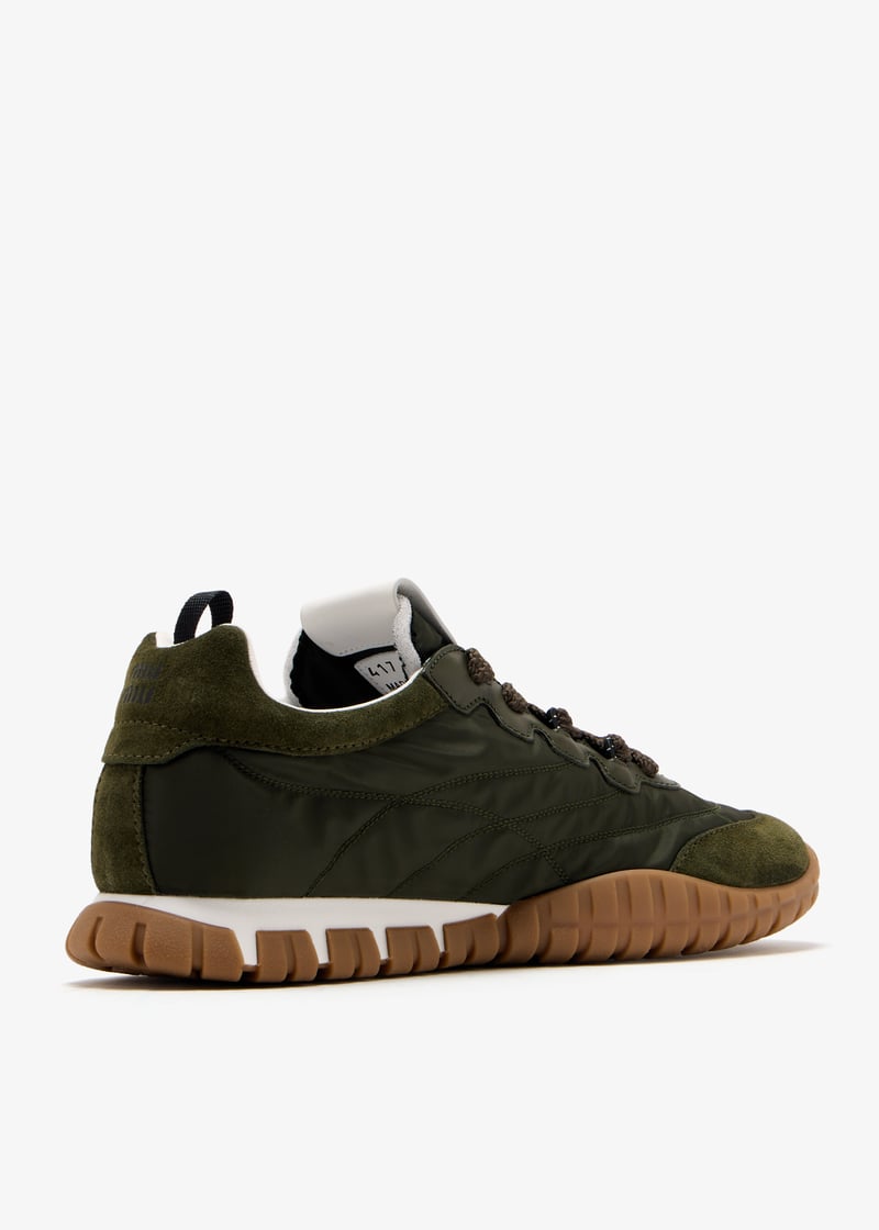 【日本入手困難】Tyre technical fabric and suede sneakers Miu Miu Tyre Technical Fabric and Suede Sneakers | Saks