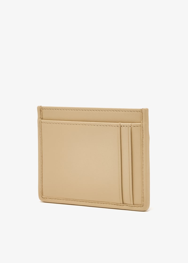 Miu Miu Matelassé leather card holder for Women - Yellow in