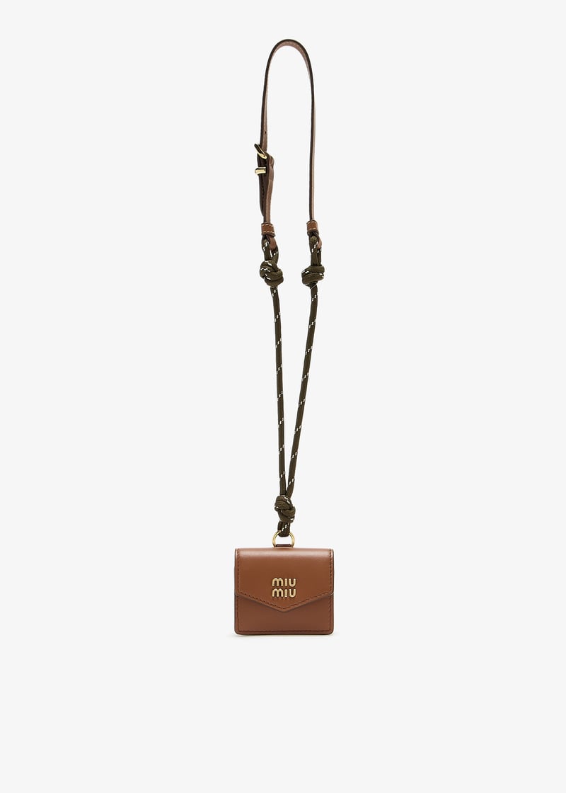 【MIU MIU】MINI POUCH Miu Miu Nappa leather mini pouch - Women | VIETTI Online