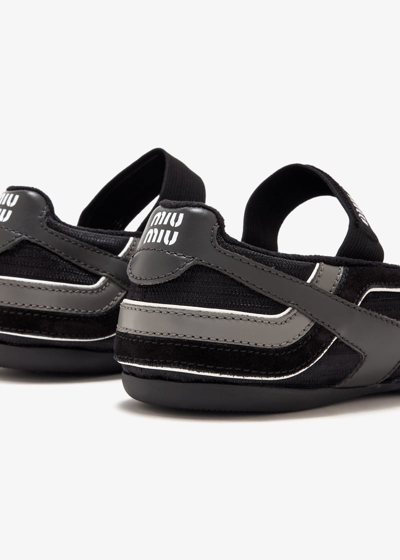 Miu Miu Gymnasium thong ballerinas for Women - Black in Oman