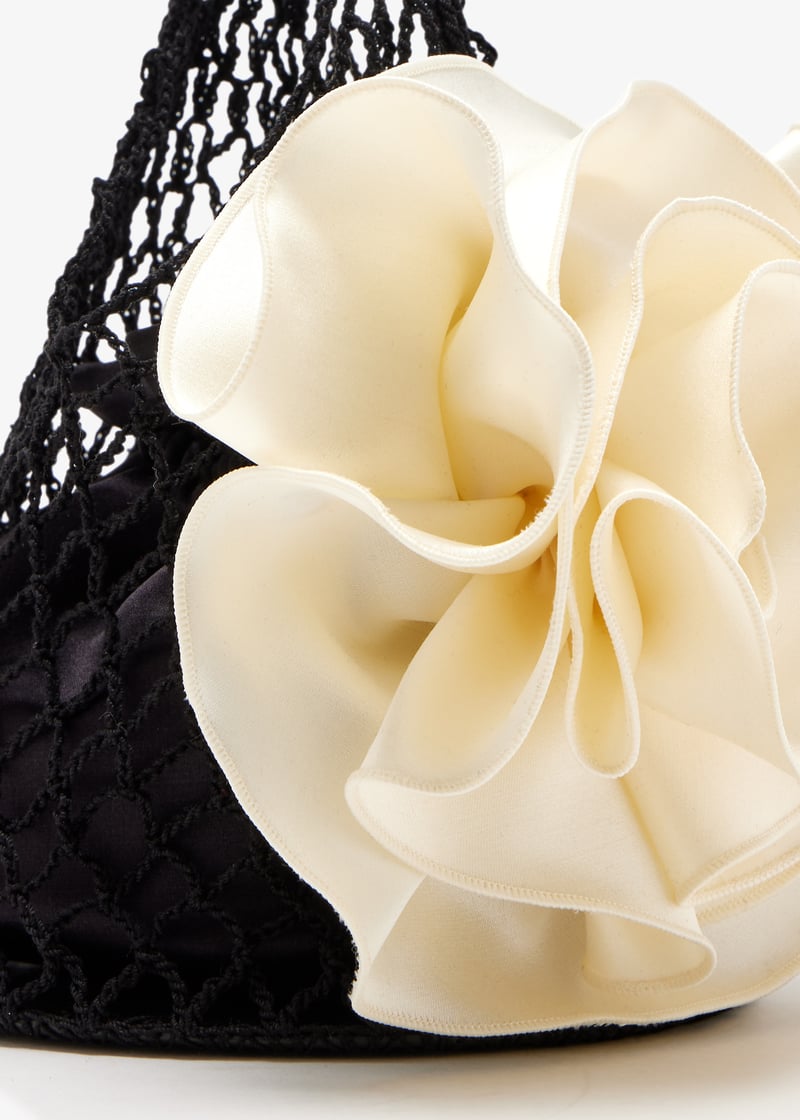 ショルダーバッグ・ポシェット (Magda Butrym)Devana Small floral-applique shoulder bag P00900801.jpg