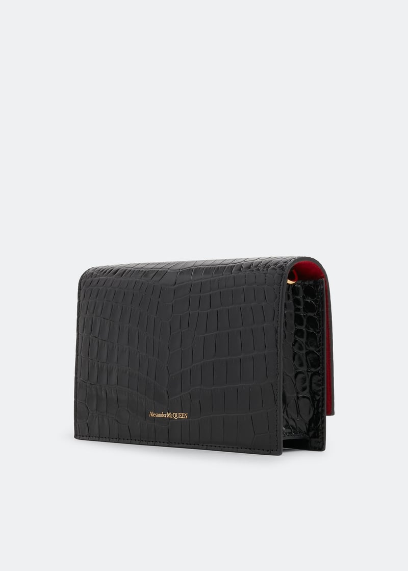 VIPセール【関税送料込み】Alexander McQueen カーフバック Alexander Mcqueen Small Skull bag for Women - Black in UAE