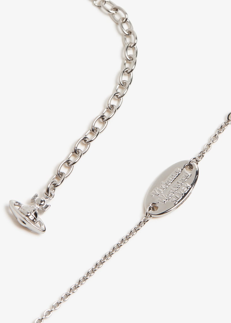 ★Vivienne Westwood★ [Domestic] Vivienne Westwood Narcissa Narcissa Pendant in PLATINUM-WHITE-CZ | Vivienne Westwood®