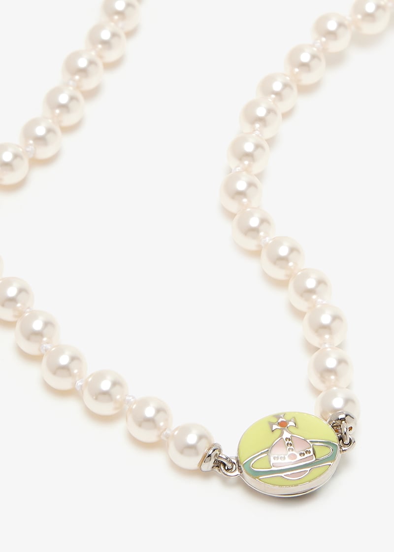 Vivienne Westwood｜FASHION PROPS (LOELIA NECKLACE (63030 Vivienne Westwood Accessories White Loelia Necklace | Jules B