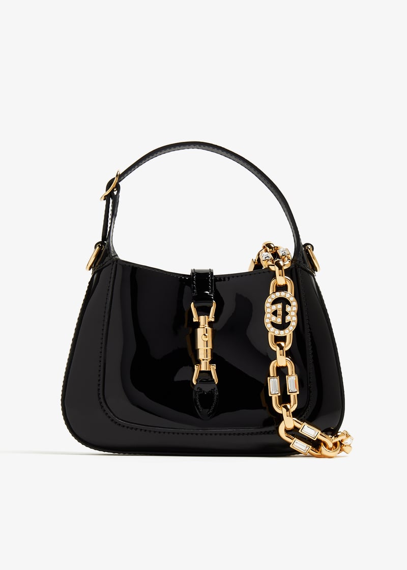 【GUCCI】JACKIE 1961 MINI SHOULDER BAG Gucci Jackie 1961 mini shoulder bag for Women - Black in