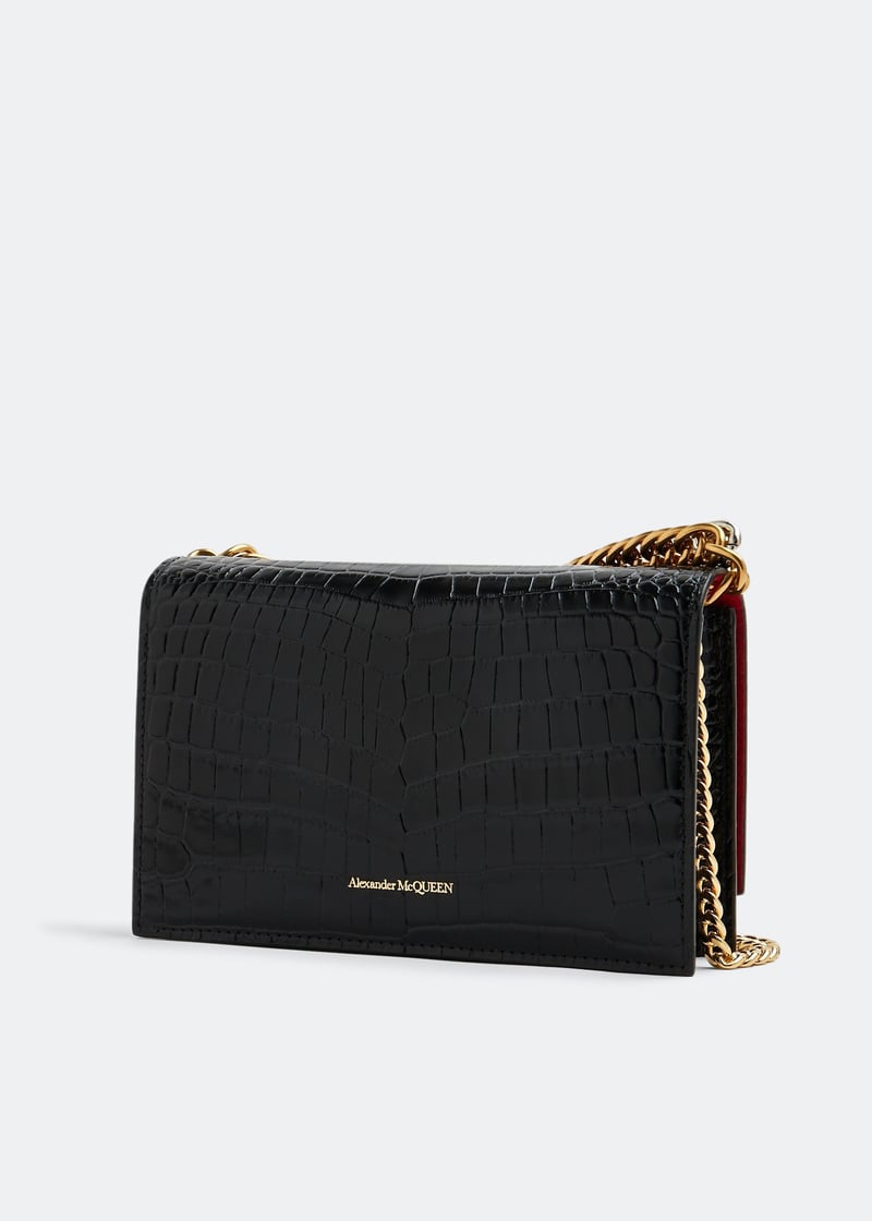 ショルダーバッグ・ポシェット ALEXANDER MCQUEEN Women Shoulder Bags 8133291VDBS1000 Black McQueen Small Skull chain bag for Women - Black in UAE