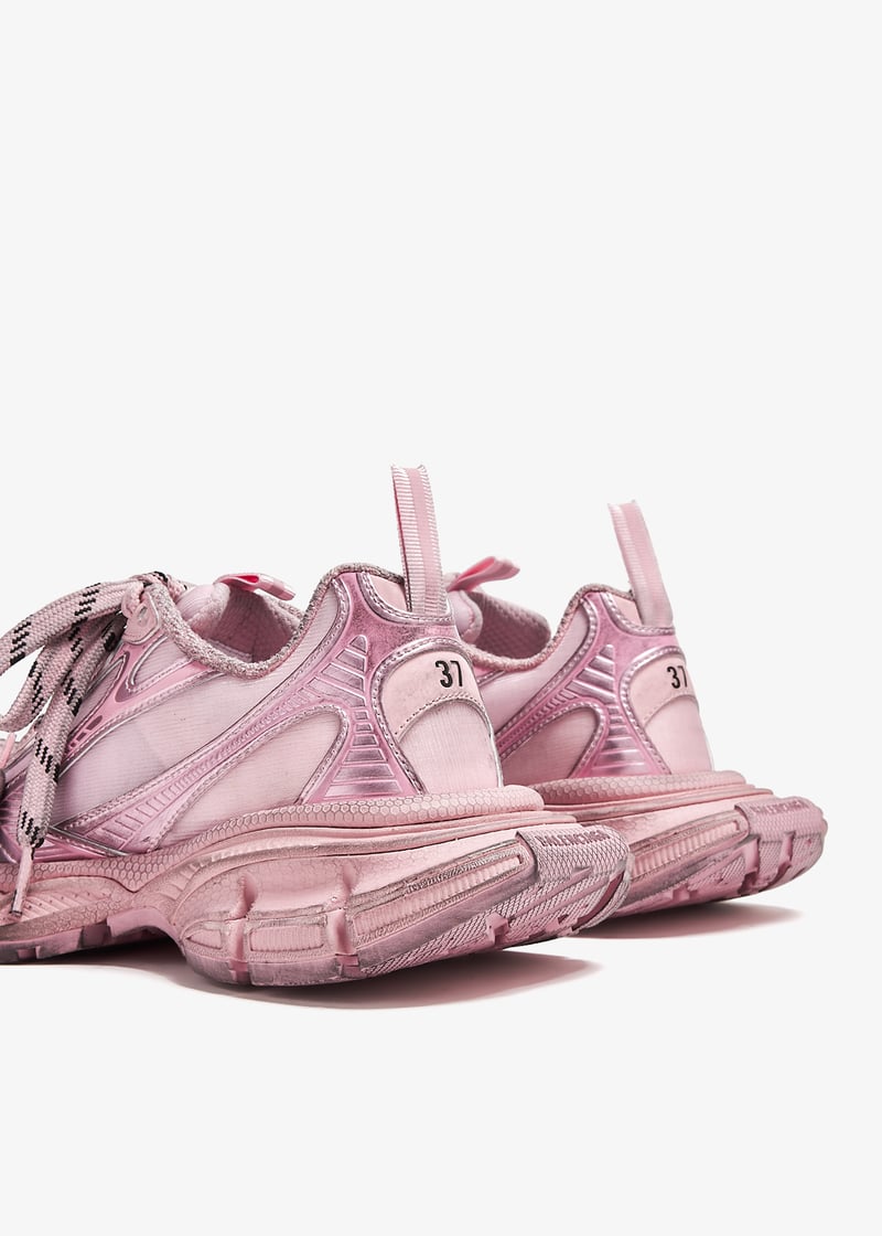 スニーカー Balenciaga Skin Pink Eva Zero Sneakers BALENCIAGA Women's 'Runner' Low-Top Nylon & Mesh Sneakers
