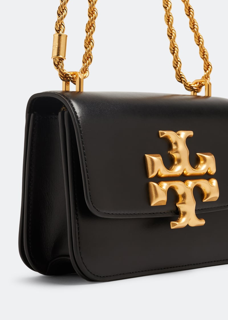 Tory Burch T Monogram embossed tote bag for Women - Black in