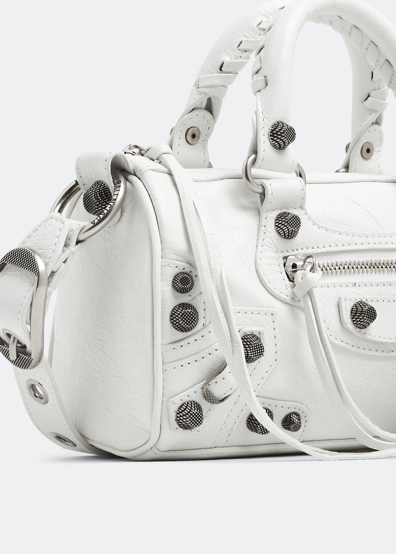 Balenciaga Le Cagole mini duffle bag for Women - White in