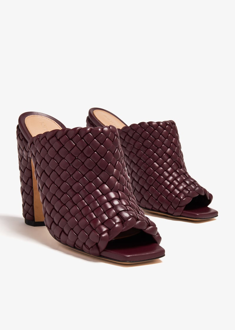 パンプス Bottega Veneta Ivory Leather Ventura Mules Bottega Veneta Ivory Leather Ventura Mules | italist, ALWAYS