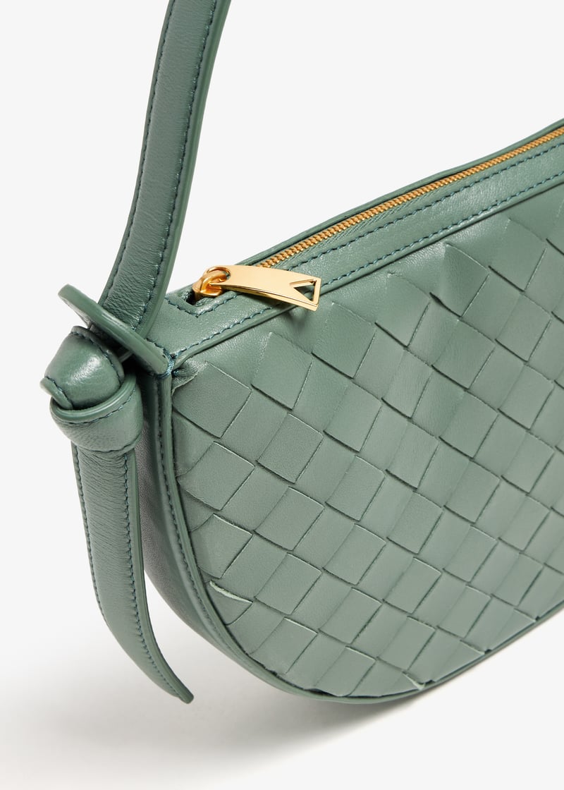 Bottega Veneta Mini Sunrise shoulder bag for Women - Green