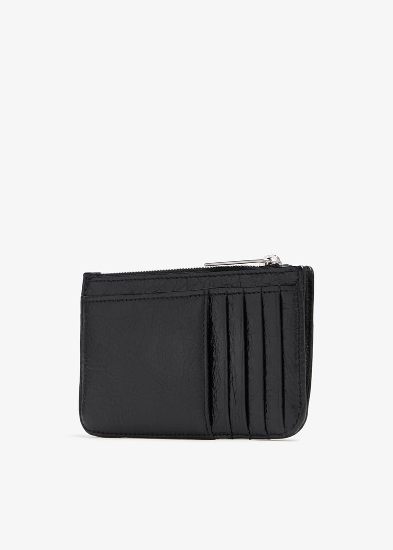 ★BALENCIAGA★ Monaco Long Coin Card Holder Black 7654652AAY Medium-7665752AAS61000_F.jpg?v=3