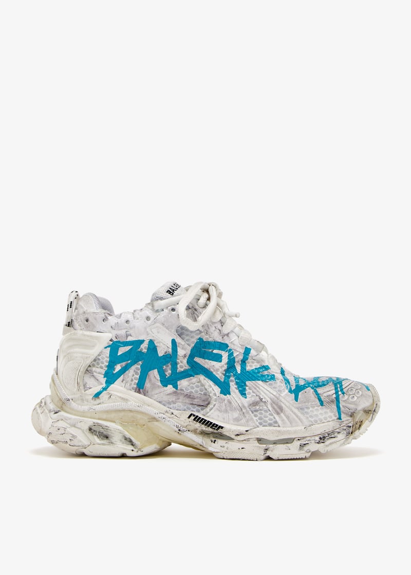 Balenciaga Runner Graffiti sneakers for Women - White in UAE