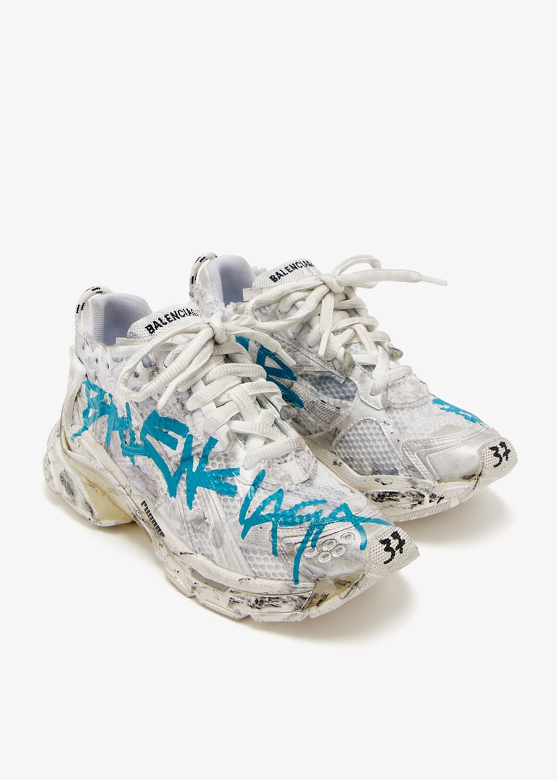 Balenciaga Runner Graffiti sneakers for Women - White in UAE