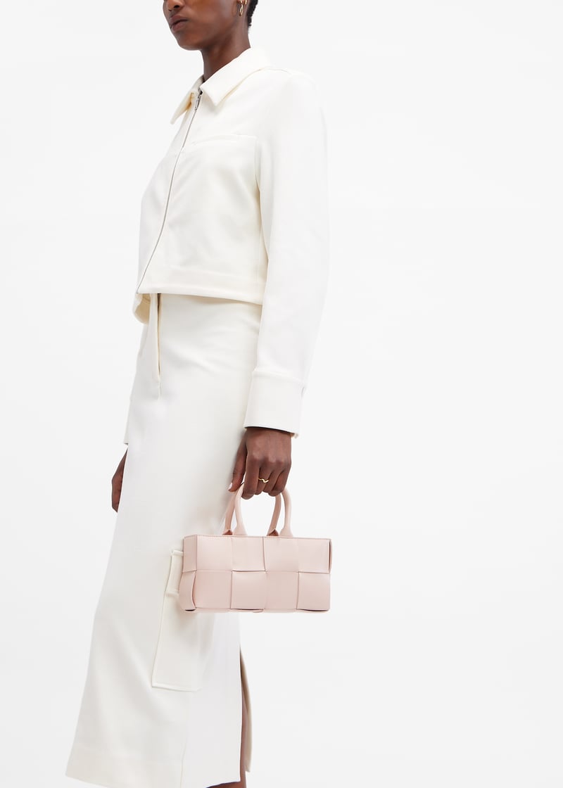 Bottega Veneta Mini East/West Arco tote bag for Women - Pink