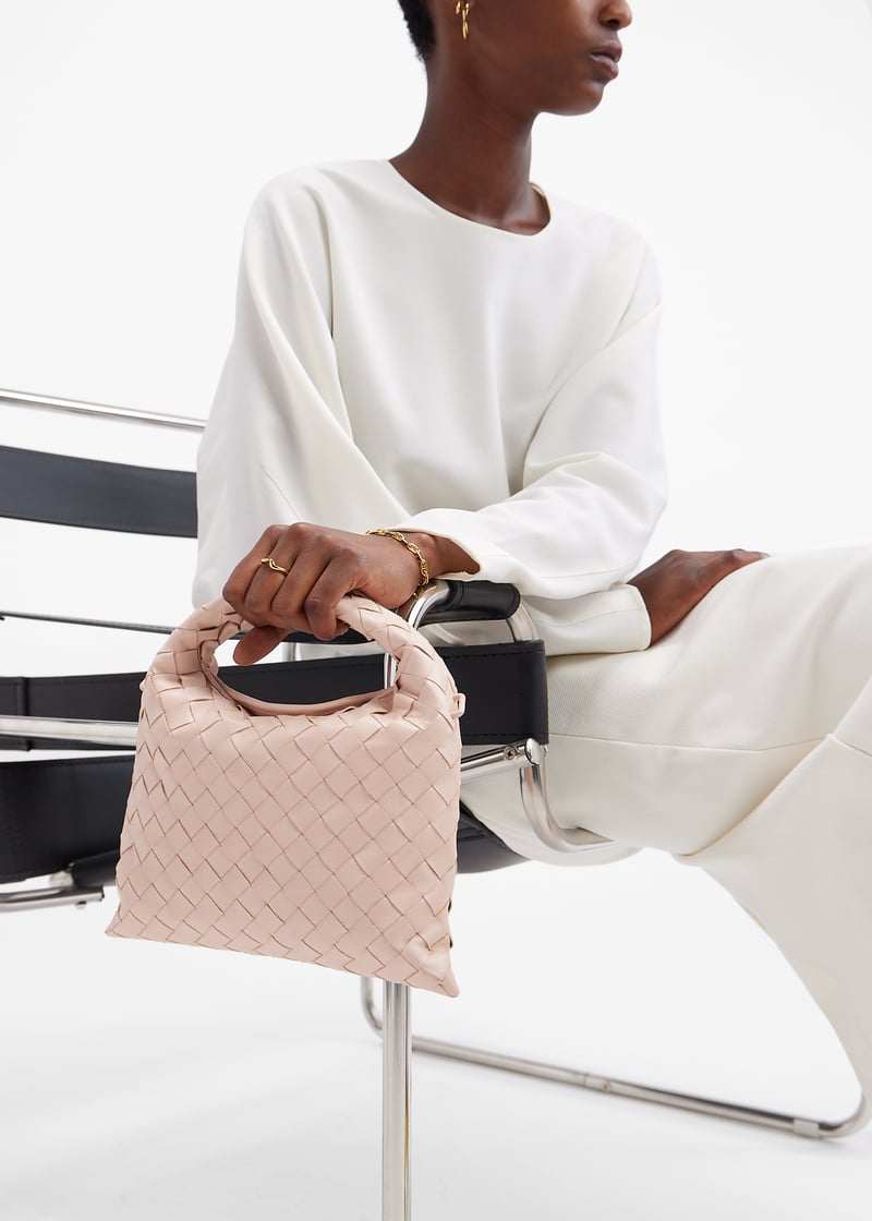 新作【Bottega Veneta】Mini Hop クロスボディバッグ Bottega Veneta® Women's Mini Hop in Silver. Shop online now.