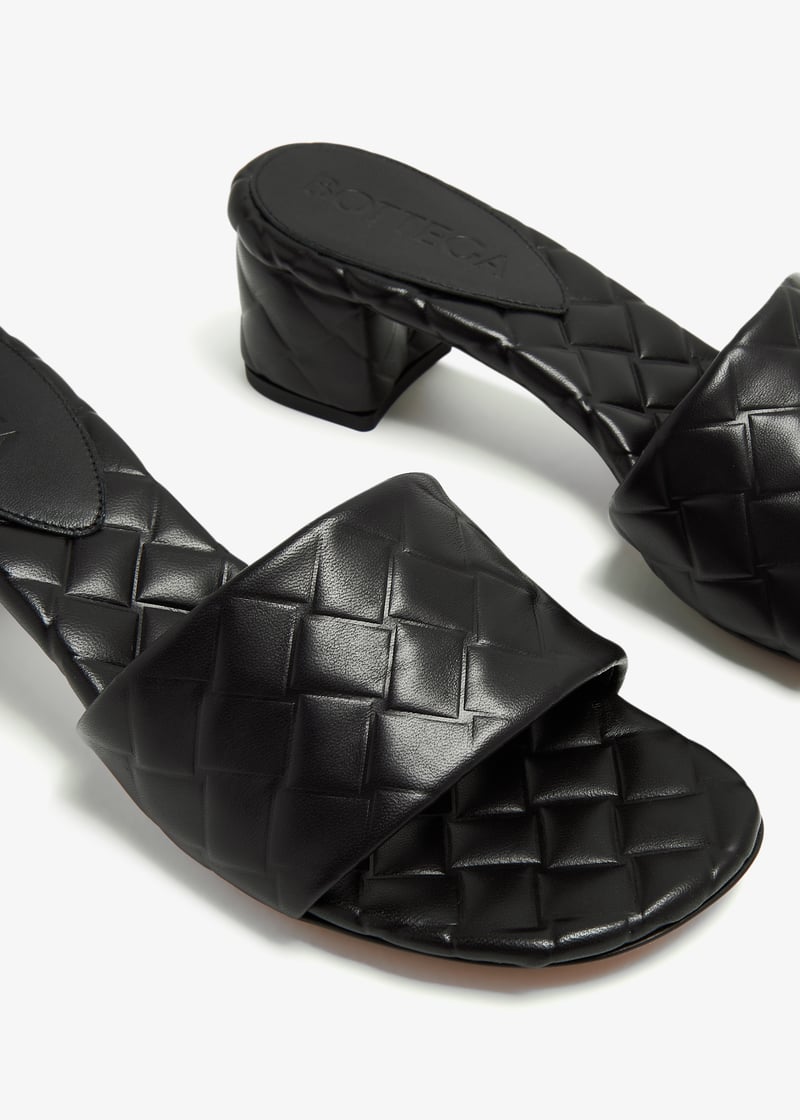 Bottega Veneta Amy mules for Women - Black in UAE | Level Shoes